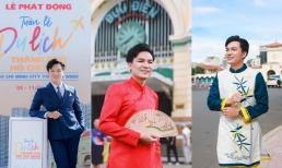 Nam MC The TVFACE 2022 tung bộ ảnh áo dài khi đảm nhận vai trò Đại sứ tuần lễ du lịch TP.HCM