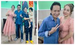 Thúy Nga gặp gỡ vợ và con trai nhỏ của danh hài Bảo Chung, xuýt xoa vì quý tử quá giống bố