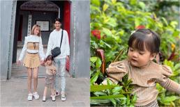 Gia đình Mạc Văn Khoa lên đồ 'tông xoẹt tông' đi du lịch, 'ái nữ' thời thượng hơn cả mẹ