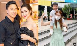 Chồng cũ kín tiếng bên tình mới, Hòa Minzy cõng con cùng lời nhắn nhủ xúc động 