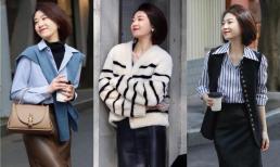 'Giày cao gót + quần tất' thịnh hành năm nay, có thể mặn mà hoặc sexy, đẹp thấu xương