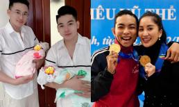 Sao Việt 11/12: Cặp đôi Hà Trí Quang - Thanh Đoàn khoe ảnh bế hai con song sinh; 'Của hồi môn' Phan Hiển khoe trước khi cưới Khánh Thi
