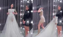 An Tây (Andrea Aybar) thử váy cưới nhưng 'quay xe' trả hàng vì lý do không ngờ 