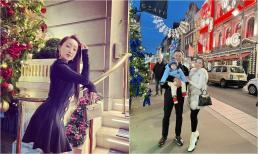 Gia đình diễn viên Chi Bảo lên đồ sang chảnh đi du lịch, quý tử gây mê vì quá dễ thương 