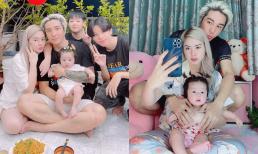 Ái nữ tròn 2 tuổi, Lâm Chấn Khang chia sẻ loạt ảnh cũ, xúc động nhớ lại thời điểm con mới chào đời