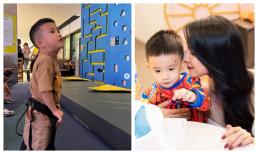 Diệp Lâm Anh đã được gặp lại con trai sau 2 tuần xa cách, than thở điều này khiến ai nấy xót xa