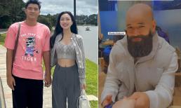 Hà Đức Chinh qua ảnh được bà xã đăng tải khiến fans không thể nhận ra