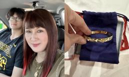 Hiền Mai hội ngộ cùng con trai, hào hứng khoe quà quý tử tặng mừng sinh nhật