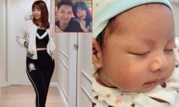 Vợ Mạnh Trường khoe cận mặt con thứ ba, nam diễn viên liền khen một câu khiến dân tình 'cười bò' 