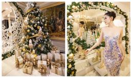 Căn hộ penthouse của Ngọc Thanh Tâm ngày giáng sinh: Rực rỡ và đẳng cấp theo phong cách hoàng gia