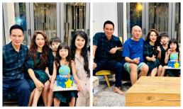 Gia đình Lý Hải diện đồ đôi mừng sinh nhật con gái Sunny, bố mẹ vợ lại chiếm spotlight vì điều này