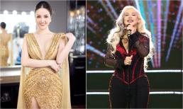 Á hậu Thuỵ Vân sút 2 cân cho sự kiện, tiết lộ tâm trạng khi chung sân khấu với Christina Aguilera