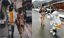 Châu Bùi nắm tay Binz lãng mạn khi đi du lịch, nam rapper cũng khoe hậu trường chụp ảnh cho bạn gái