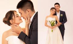 Cặp đôi TikToker nổi tiếng Linda Ngô và Phong Đạt tung ảnh cưới sau màn cầu hôn lãng mạn