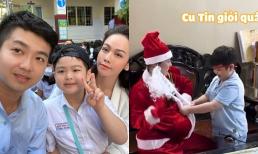 Nhật Kim Anh về Cần Thơ tặng quà Noel cho con trai, hé lộ cách xưng hô với chồng cũ