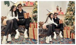 Thả dáng táo bạo bên Đoàn Văn Hậu trong bộ ảnh Giáng sinh, Doãn Hải My 'gây mê' với style giấu quần