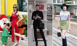 Những mỹ nhân Việt sành điệu như đi trình diễn thời trang khi đến trường con