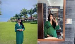 Phan Mạnh Quỳnh đưa bà xã đi du lịch trước thềm sinh nở, Khánh Vy vẫn xinh đẹp dù bụng bầu vượt mặt