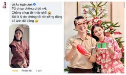 Chồng Lê Âu Ngân Anh khoe loạt ảnh bảnh bao liền bị nàng hậu 'bóc phốt' ngay và luôn