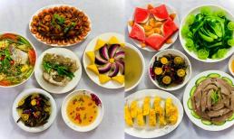 20 mâm cơm nhà ít trùng lặp, bày biện chỉn chu đến từng chi tiết 