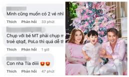 Đàm Vĩnh Hưng khoe ảnh diện đồ đôi bên con trai, còn ghép ảnh với Mỹ Tâm