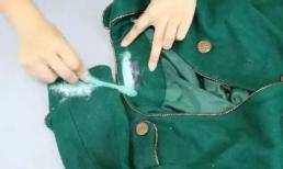Túi và tay áo quần áo là nơi bẩn nhất, dạy bạn mẹo giặt sạch vết bẩn mà không cần nước, rất thiết thực!