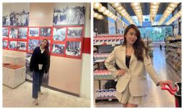 Lưu Hương Giang khoe mặt mộc, đứng cạnh hai con cứ như chị gái