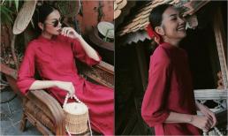 'Mở bát' trend áo dài trước thềm năm mới, siêu mẫu Thanh Hằng khoe trọn vẻ đẹp vừa truyền thống vừa hiện đại