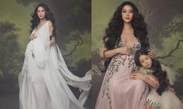 Á hậu Diễm Trang khoe bộ ảnh bầu tháng cuối thai kỳ, tăng 12kg nhưng vẫn xinh hết nấc