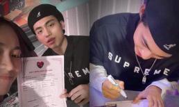 Fan đem giấy kết hôn đến xin chữ ký nhưng biểu cảm của MONO lại chiếm trọn spotlight