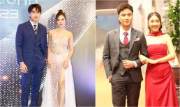 Thanh Sơn - Khả Ngân 'đọ' độ tình tứ với Đình Tú - Huyền Lizzie trên thảm đỏ VTV Awards 2022