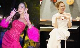 Lần đầu đứng chung sân khấu, Thùy Tiên và Mỹ Tâm liền có hành động cực tinh tế với nhau