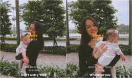 Phạm Quỳnh Anh cùng con gái dạo phố: Mẹ bỉm xinh nức nở, nhóc tì lên đồ như công chúa