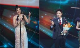 Thanh Sơn cùng Huyền Lizzie thắng giải Diễn viên ấn tượng tại VTV Awards 2022