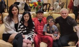 Người mẫu Đào Lan Phương đăng loạt ảnh đón năm mới bên bố chồng - tỷ phú Hoàng Kiều