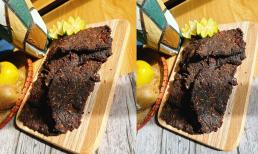 Đãi khách ngày Tết với món bò khô tự làm siêu nhanh mà dai ngọt, thơm ngon