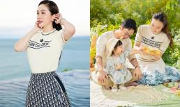 'Hai nàng dâu hào môn' Bảo Thy và Đàm Thu Trang 'đụng hàng' đồ hiệu