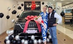 Hoa hậu Dương Thùy Linh tậu xế hộp hơn 1 tỷ đồng dịp đầu năm mới