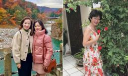 Đan Lê khoe mẹ ruột trẻ trung, xinh đẹp, chụp ảnh cùng con mà như 2 chị em gái