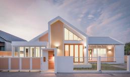 Thiết kế nhà cấp bốn với kiến trúc độc đáo, thu hút ngay từ ánh nhìn đầu tiên 