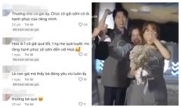 Hoà Minzy xúc động khi chứng kiến cảnh cầu hôn, dân mạng xót xa: 'Thương chị quá'