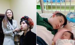 Sao Việt 7/1: NSND Công Lý được vợ trẻ chăm sóc ở hậu trường Táo Quân; Hà Trí Quang lo lắng cho con trong bệnh viện