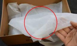 Mua giày 20 năm mới biết miếng giấy trắng đựng trong hộp giày có tác dụng như thế, nhiều người vứt đi phí quá