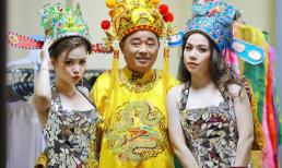 Hai nữ ca sĩ gợi cảm xuất hiện bên cạnh Ngọc Hoàng trong hậu trường ghi hình Táo Quân 2023 là ai?