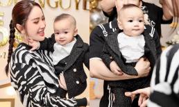 Bảo Thy lần đầu khoe ảnh zoom cận diện mạo của quý tử, tiết lộ chờ con đồng ý mới công khai nhưng lại bị 'bể dự định'