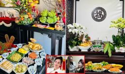 Sao Việt sửa soạn mâm cỗ cúng ông Công ông Táo 2023