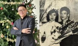 BTV Quang Minh hé lộ ảnh cưới hiếm của người bố nổi tiếng một thời
