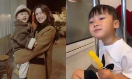 Mẹ bận rộn, con trai Hòa Minzy được cậu đưa đi chơi, gây cười với lời đáp 'cực phũ' dù cho ăn ngon