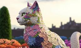 Thực hư hình ảnh linh vật 'mèo sang' cực đẹp ở Ninh Thuận