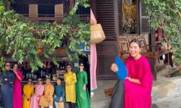 Tăng Thanh Hà tay bắt mặt mừng với hội bạn thân trước thềm năm mới, nhan sắc khi diện áo dài liền gây sốt 